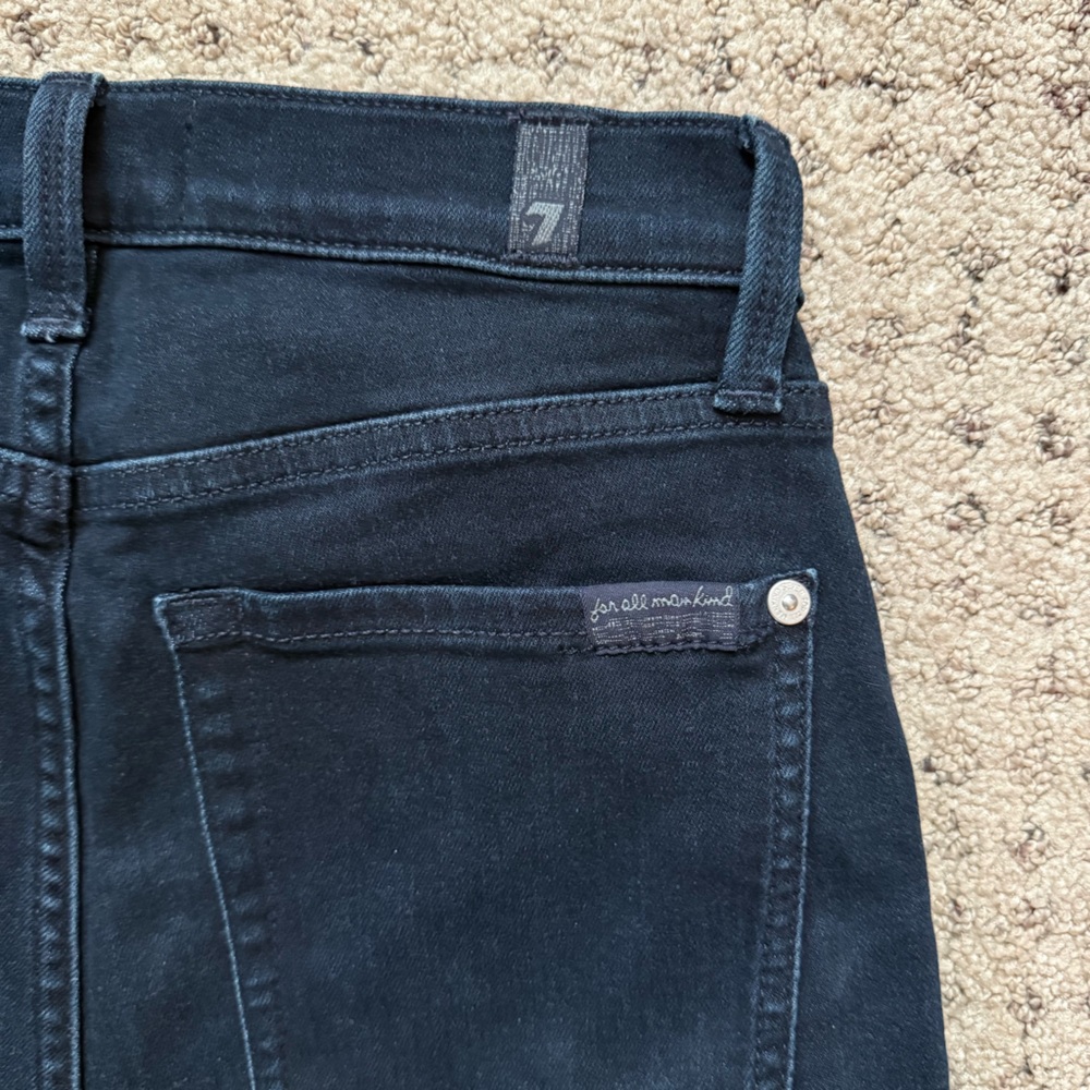 7 For All Mankind the high waist ankle skinny jeans - Picture 4 of 9